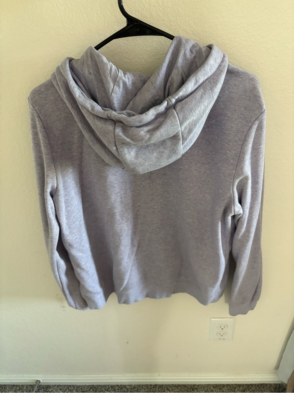 Nike Women’s Crewneck Hoodie with White Logo - Picture 2 of 2